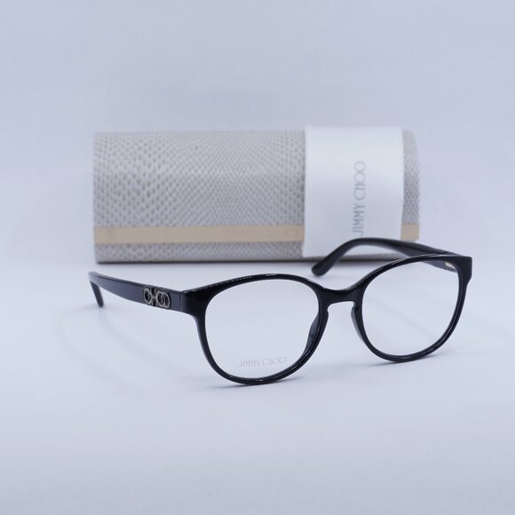 Final Price! Jimmy Choo JC240 0807 00 Black Eyeglasses 52mm main image 10